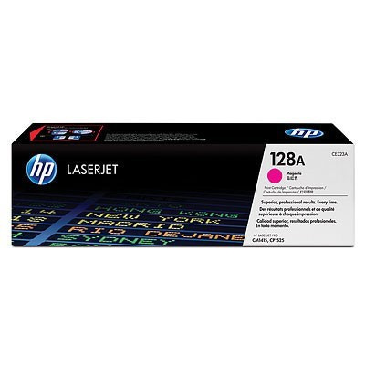 HP 128A CE323A magenta toner originale
