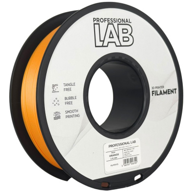 Professional Lab FG-P55-E1, 3D filamento, PLA+, 1,75mm, 1000g, Arancione (Orange)