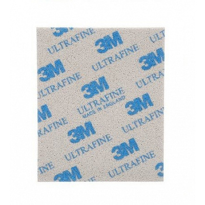 3M Spugna abrasiva per levigatura molto fine - Ultrafine, 115 mm x 140 mm (02601)