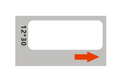 Niimbot etichette RP A2A68601201, 12x30mm 210pz White per D11 e D110