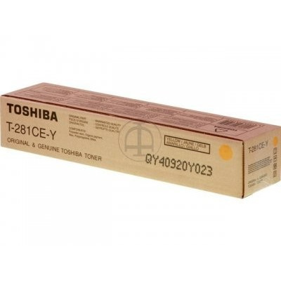 Toshiba T281CEY giallo (yellow) toner originale