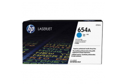 HP 654A CF331A ciano (cyan) toner originale