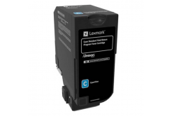 Lexmark 84C2HC0 ciano (cyan) toner originale