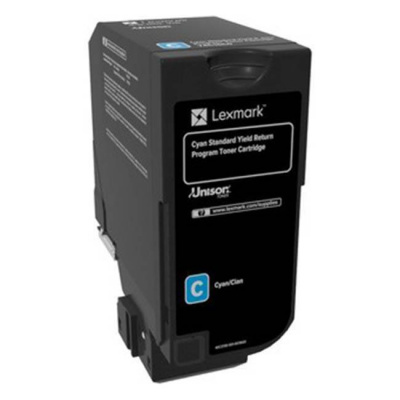 Lexmark 84C2HC0 ciano (cyan) toner originale