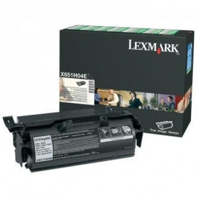 Lexmark X651H04E nero (black) toner originale