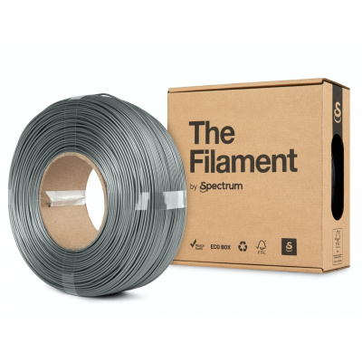 "The Filament" by Spectrum TF-24062, ReFill PETG, 1,75mm, 1000g, Argento (Silver aluminium)