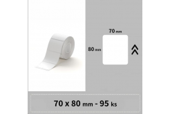 Niimbot A2A28228401 labels RP 70x80mm 95pz Bianco per B3S