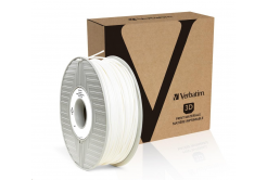 Verbatim 55501 filamento 3D, PRIMALLOY, 2,85 mm, 500 g, 72 m, Bianco (White)