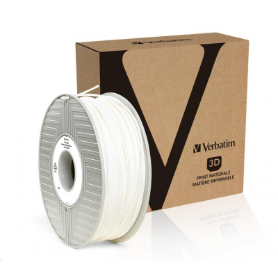 Verbatim 55501 3D filamento, PRIMALLOY, 2,85mm, 500g, 72m, Bianco (White)
