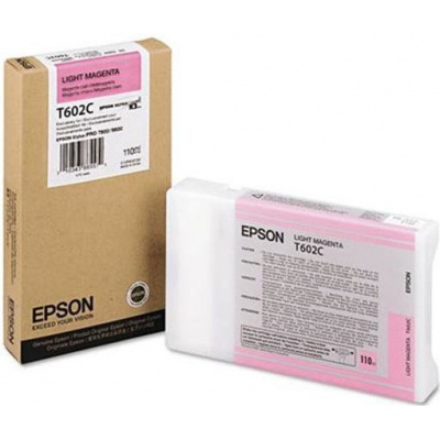 Epson T602C00 magenta chiaro (light magenta) cartuccia originale