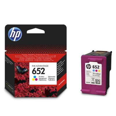 HP 652 F6V24AE colore cartuccia originale