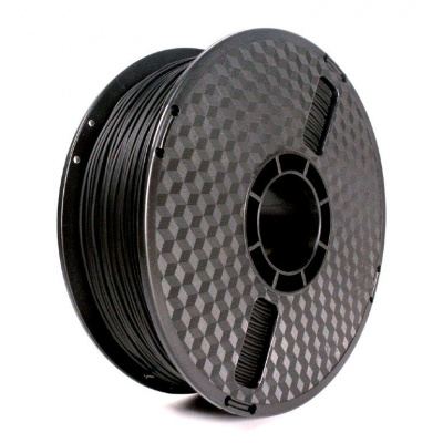 GEMBIRD 3DP-PLA-FL-01-BK, 3D filamento, PLA flessibile, 1,75mm, 1000g, nero