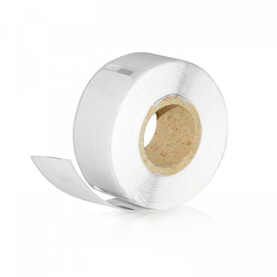 Etichette compatibili con Dymo 99017, 12mm x 50mm, bianco, rotolo