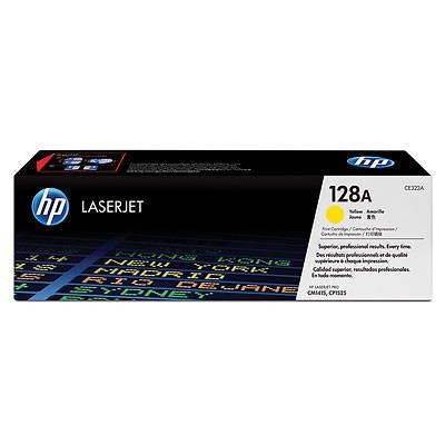 HP 128A CE322A giallo (yellow) toner originale