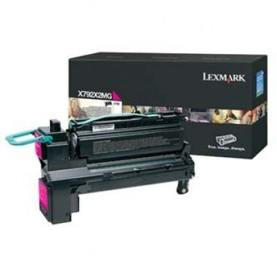 Lexmark X792X2MG magenta toner originale