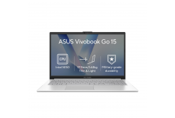 ASUS Vivobook Go 15/E1504TA-BQ163W/N150/15,6"/FHD/8GB/128GB/Intel int/W11H/Argento/2R
