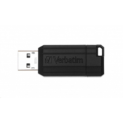 VERBATIM Flash Disk 16GB Store 'n' Go PinStripe, nero