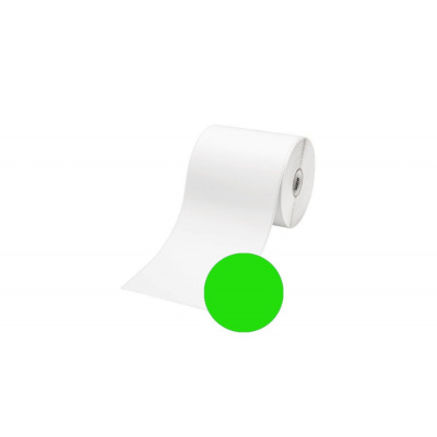 Rotoli di etichette compatibili per Brother RD-S01E2G, 102mm x 42,8m, verde