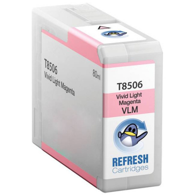 Epson T8506VLM magenta chiaro cartuccia compatibile