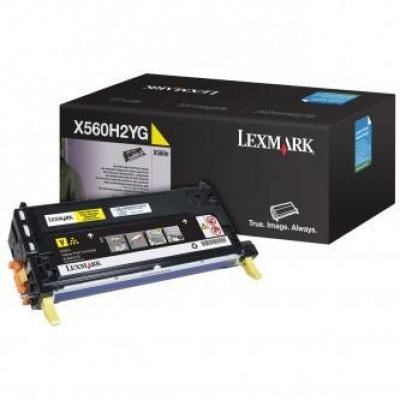 Lexmark X560H2YG giallo (yellow) toner originale