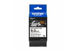 Brother HSe-221E Pro Tape, 9 mm x 1.5 m, testo nera / nastro bianco, nastro originale