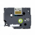 Nastro compatibile con Brother TZ-861 / TZe-861, 36mm x 8m, testo nera / sfondo d'oro