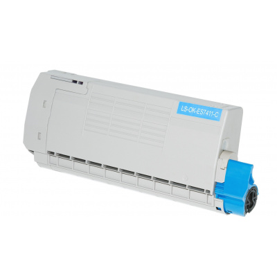 OKI 44318619 ciano (cyan) toner compatibile