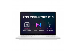ASUS ROG Zephyrus G16/GU606AW-TB010WZ/U9-386H/16"/2560x1600/32GB/1TB/RTX 5080/W11H/White/2R