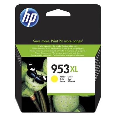 HP 953XL F6U18AE giallo (yellow) cartuccia originale