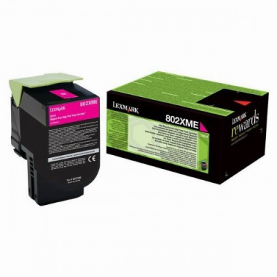 Lexmark 80C2SME magenta toner originale