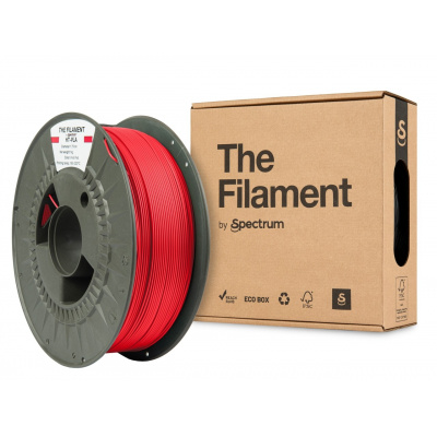 "The Filament" by Spectrum TF-24139, HT-PLA, 1,75mm, 1000g, Rosso (Vivid red)