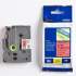Brother TZ-431 / TZe-431, 12mm x 8m, testo nera / sfondo rosso, nastro originale