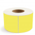 Autoadesive PP (polipropilene) etichette, 100x100mm, 1000pz per TTR, giallo, rotolo