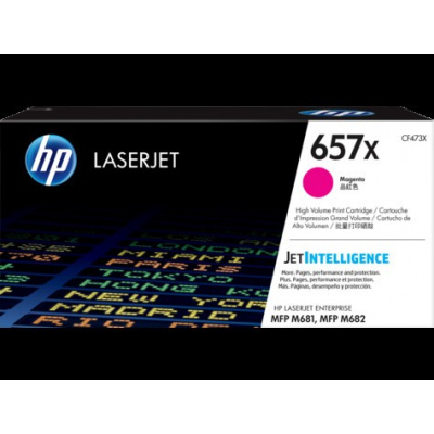 HP 657X CF473X magenta toner originale