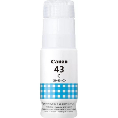 Canon GI-43 C 4672C001 ciano (cyan) inchiostro originale