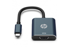 Video adattatore, DHC-CT202, USB C M - HDMI F, nero, Hewlett-Packard