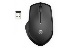 Mouse wireless, HP 280 Silent Wireless Mouse, nera, ottica, 1200 DPI
