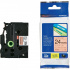 Brother TZ-B51 / TZe-B51, 24mm x 8m, testo nera/segnale nastro arancione, nastro originale