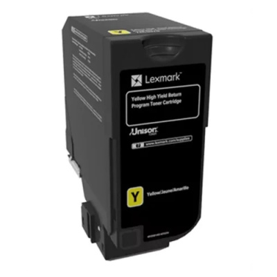 Lexmark 84C2HY0 giallo (yellow) toner originale