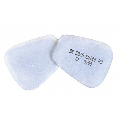 3M 5935 Filtro P3 contro particelle solide e liquide