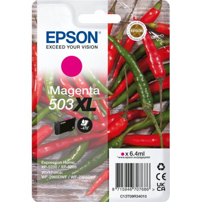 Epson 503XL T09R340 C13T09R34010 magenta cartuccia originale