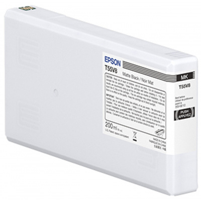 Epson C13T55W800 opaco nero (matt black) cartuccia originale