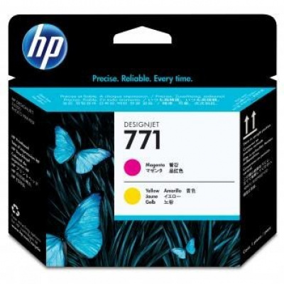 HP CE018A, n\.771 magenta/giallo (magenta/yellow) testina di stampa originale