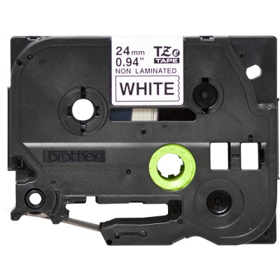 Brother TZ-N251 / TZE-N251, 24mm x 8m, testo nera / sfondo bianco, nastro originale