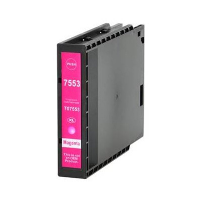 Epson T7553 magenta (magenta) cartuccia compatibile