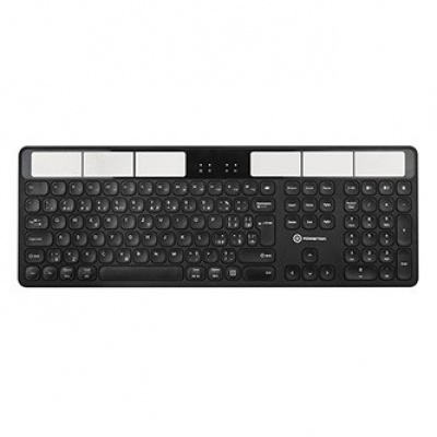 Powerton LIFE SOLARSLIM Solární klávesnice bezdrátová CZ/SK, černá