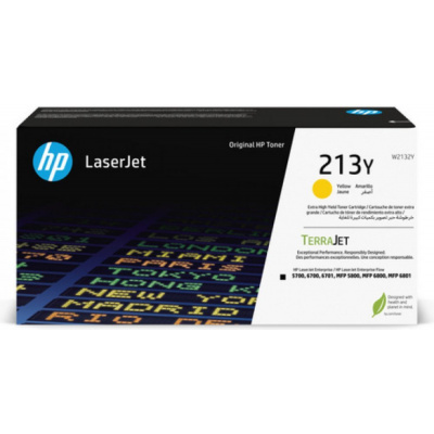 HP 213Y W2132Y giallo (yellow) toner originale