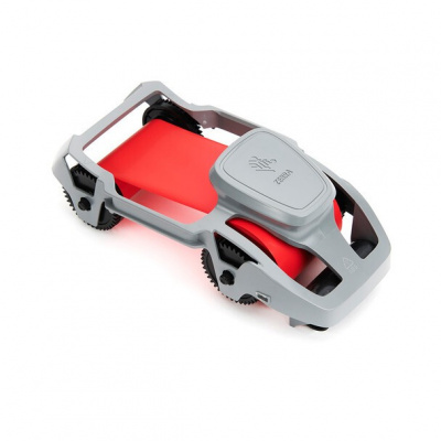 Zebra 800300-302 tintura nastro, rosso, per 1500 carte