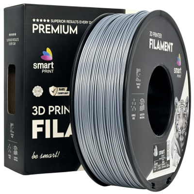 Smart Print FG-S134-E1, 3D filamento, ASA, 1,75mm, 1000g, Argento (Silver)