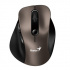 Mouse senza fili, Genius Ergo 9000S 31030038402, colore titanio, ottica, 2400DPI
